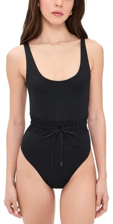 Good American Waist Framer One Piece Black001 | Thumbnail 1