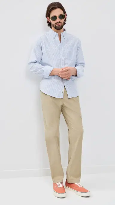Fair Harbor Horizon Pull On Pants Khaki M | Thumbnail 5