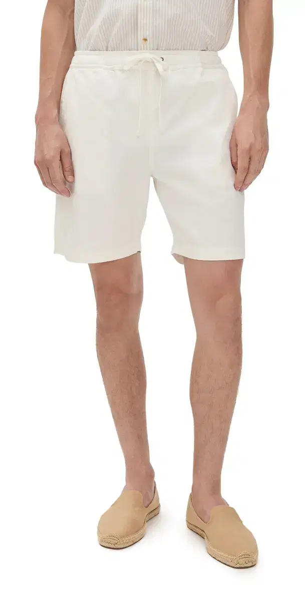 Universal Works Twill Beach horts 7 Ecru