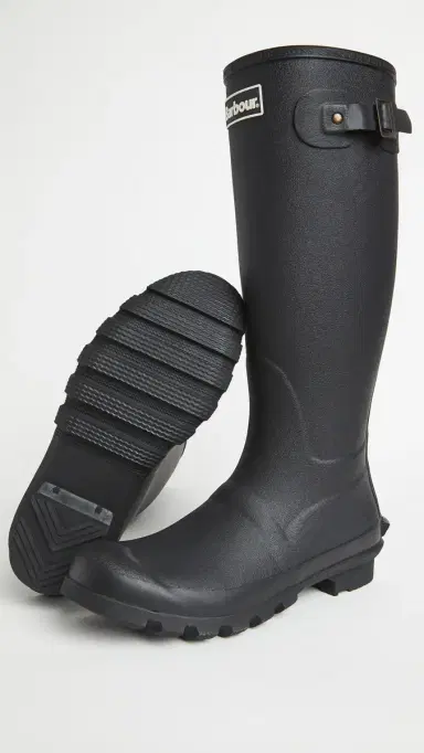 Barbour Bede Wellington Boots Black 9 | Thumbnail 3 Barbour Bede Wellington Boots Black 9 | Thumbnail 3