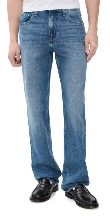 PAIGE Doheny Relaxed Straight Leg Jeans Willard | Thumbnail 1 PAIGE Doheny Relaxed Straight Leg Jeans Willard | Thumbnail 1
