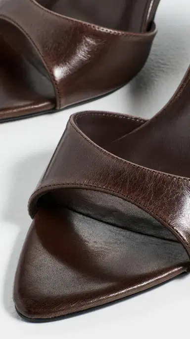 Tony Bianco Hallie Heeled Mules Choc Vintage | Thumbnail 6