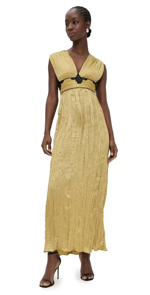 Torin Dress Antique Gold