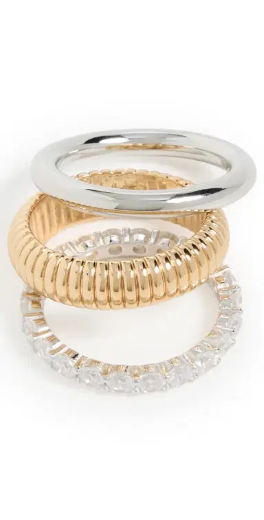 Shashi Roux Ring Set | Thumbnail 1 Shashi Roux Ring Set | Thumbnail 1
