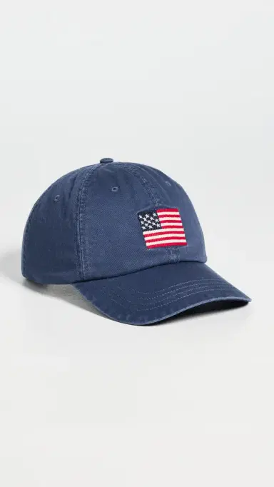 Polo Ralph Lauren USA Flag Sport Cap Light Navy One Size | Thumbnail 2
