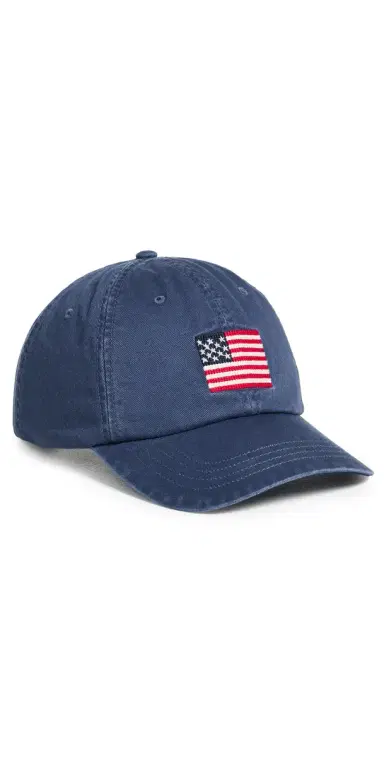 Polo Ralph Lauren USA Flag Sport Cap Light Navy One Size | Thumbnail 1