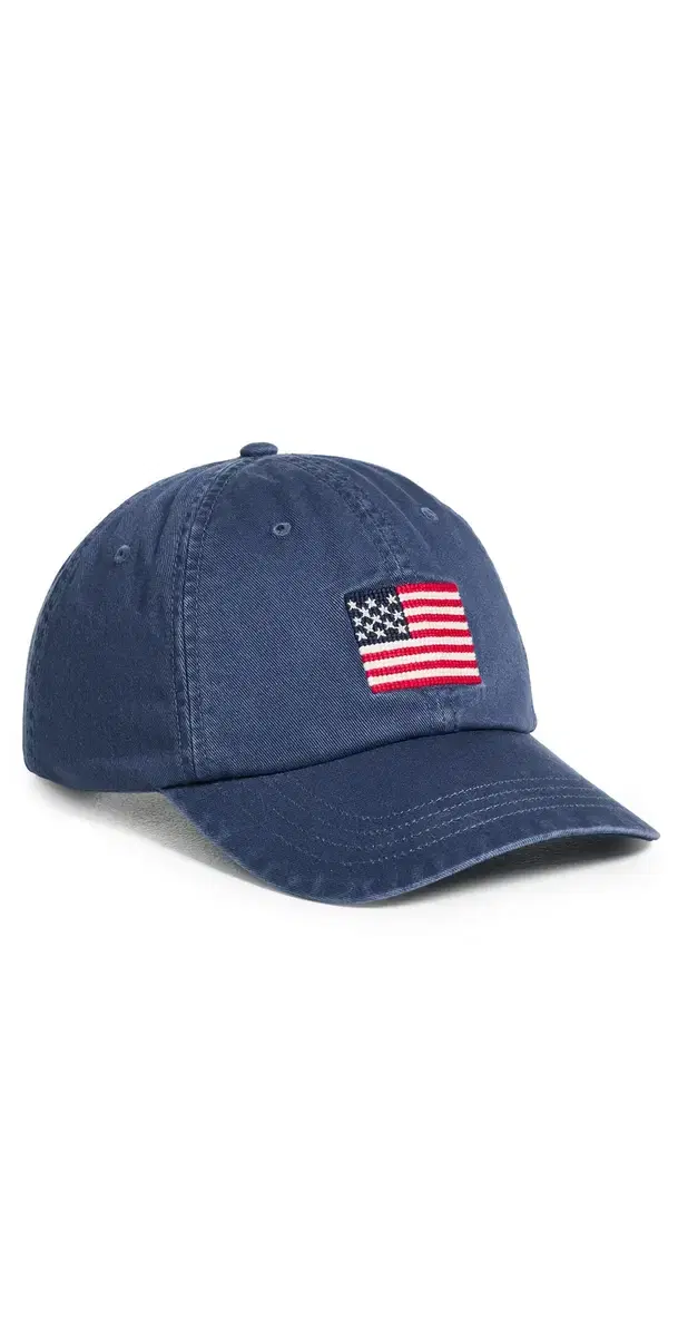 USA Flag Sport Cap Light Navy One Size