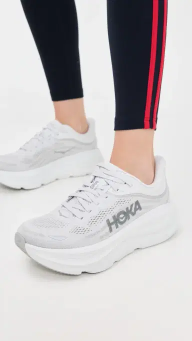 Hoka Bondi 9 Sneakers Stardust/Silver 4 | Thumbnail 3 Hoka Bondi 9 Sneakers Stardust/Silver 4 | Thumbnail 3