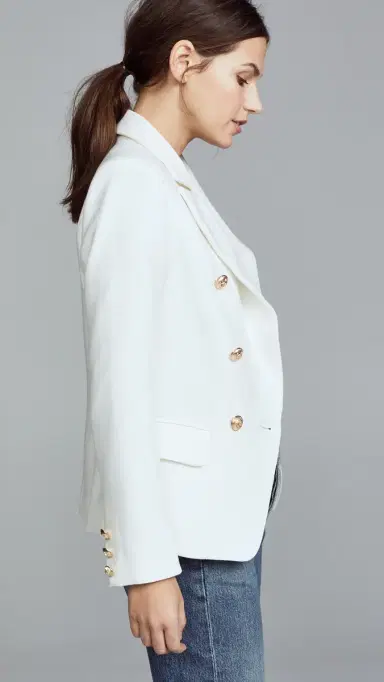 LIONESS Palermo Blazer White L | Thumbnail 4