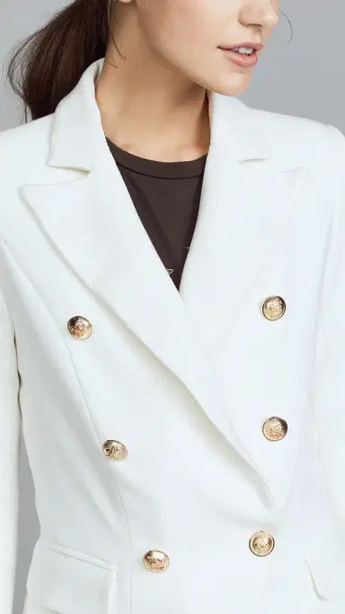 LIONESS Palermo Blazer White L | Thumbnail 6