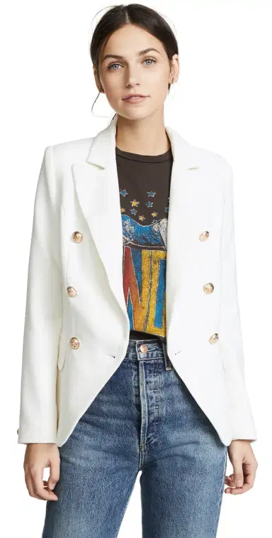 LIONESS Palermo Blazer White L | Thumbnail 1