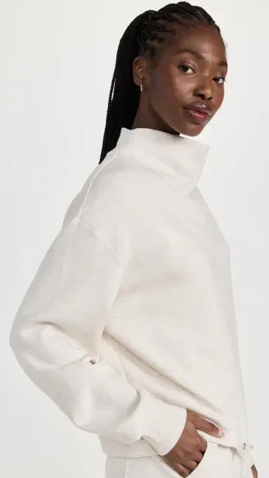 Varley Betsy Sweater Ivory Marl L | Thumbnail 4