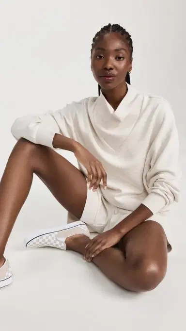 Varley Betsy Sweater Ivory Marl L | Thumbnail 5