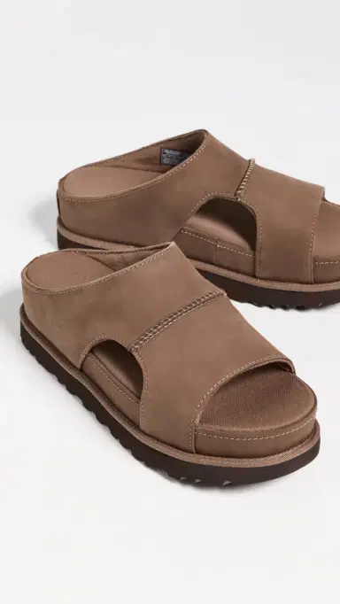 UGG Goldenstar Cutout Slides Dark Chestnut 7 | Thumbnail 5