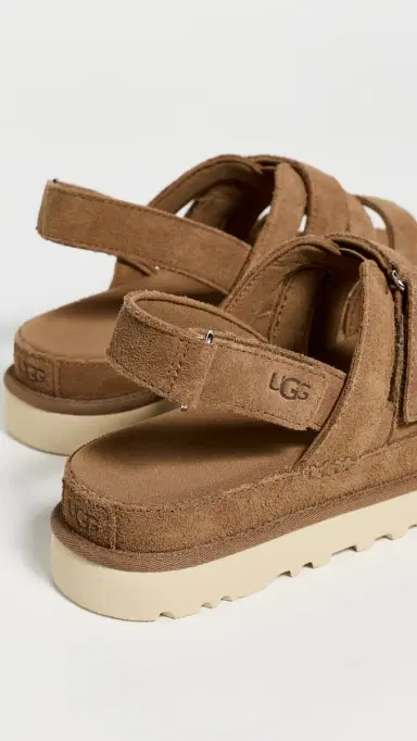 UGG Goldenstar Gleam Sandals Chestnut 7 | Thumbnail 4