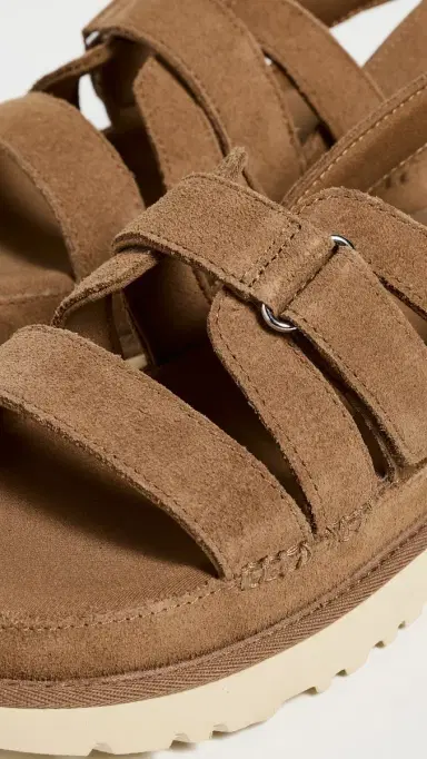 UGG Goldenstar Gleam Sandals Chestnut 7 | Thumbnail 6