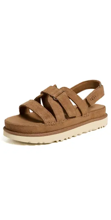 UGG Goldenstar Gleam Sandals Chestnut 7 | Thumbnail 1