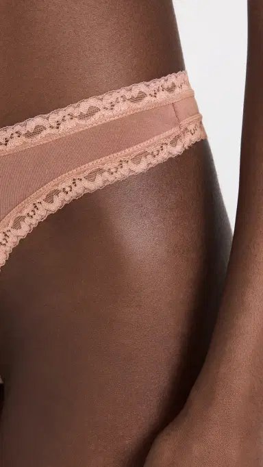 Stripe & Stare Mocha Thong 4 Pack Mocha | Thumbnail 4