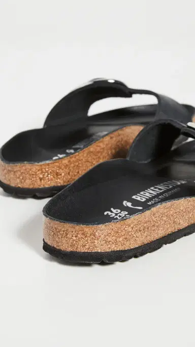 Birkenstock Madrid Big Buckle Sandals Black 36 | Thumbnail 4