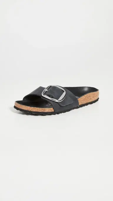 Birkenstock Madrid Big Buckle Sandals Black 36 | Thumbnail 5
