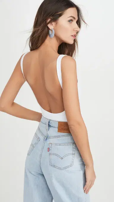 susana monaco Low Back Thong Bodysuit | Thumbnail 3