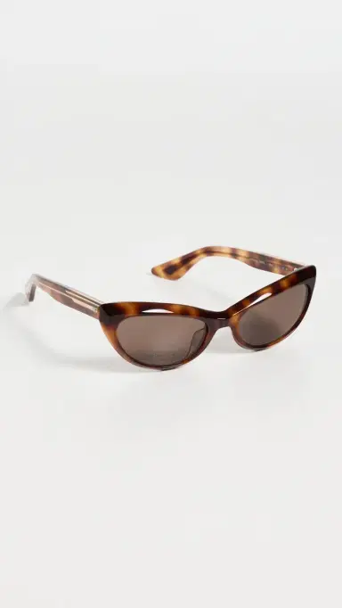 Oliver Peoples Eyewear x Khaite 1963C Sunglasses Dark Mahogany/Brown One Size | Thumbnail 4 Oliver Peoples Eyewear x Khaite 1963C Sunglasses Dark Mahogany/Brown One Size | Thumbnail 4