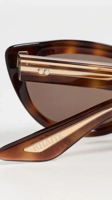 Oliver Peoples Eyewear x Khaite 1963C Sunglasses Dark Mahogany/Brown One Size | Thumbnail 5 Oliver Peoples Eyewear x Khaite 1963C Sunglasses Dark Mahogany/Brown One Size | Thumbnail 5