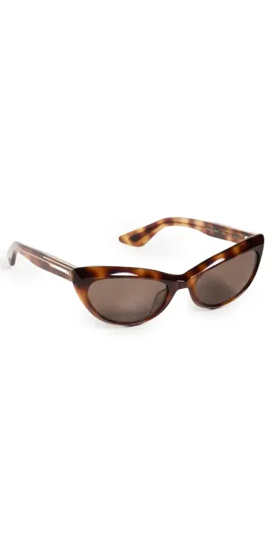 Oliver Peoples Eyewear x Khaite 1963C Sunglasses Dark Mahogany/Brown One Size | Thumbnail 1 Oliver Peoples Eyewear x Khaite 1963C Sunglasses Dark Mahogany/Brown One Size | Thumbnail 1