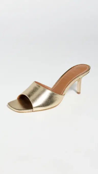 Staud Bea Mules Gold 41 | Thumbnail 2