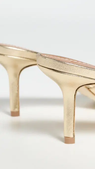 Staud Bea Mules Gold 41 | Thumbnail 5