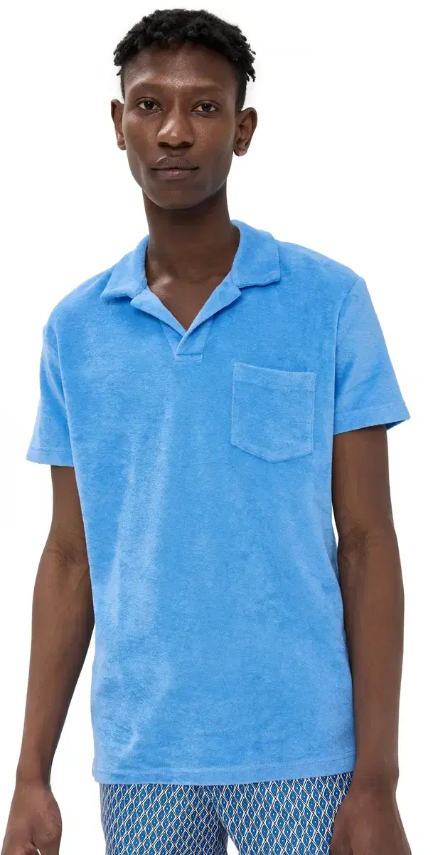 Orlebar Brown Terry Polo Riviera