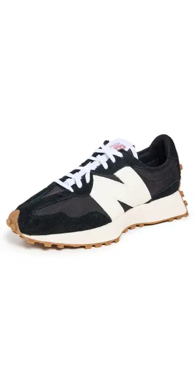 New Balance 327 Sneakers Black White 8 | Thumbnail 1 New Balance 327 Sneakers Black White 8 | Thumbnail 1