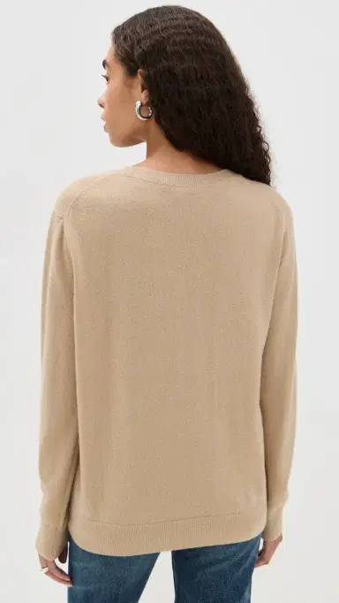Vince Weekend V Neck Cashmere Pullover | Thumbnail 3