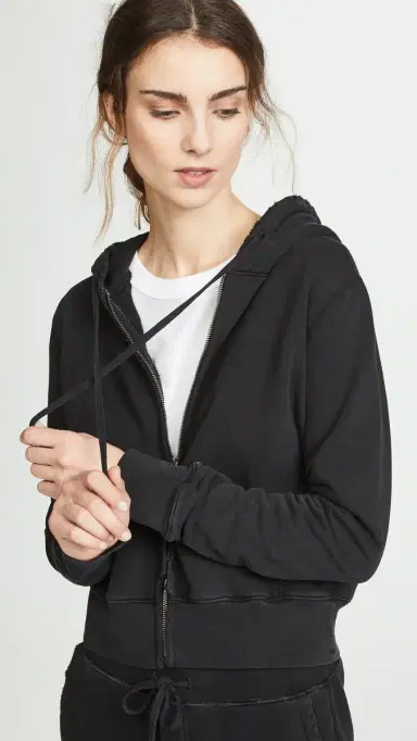 Nili Lotan Callie Zip Hoodie | Thumbnail 2 Nili Lotan Callie Zip Hoodie | Thumbnail 2