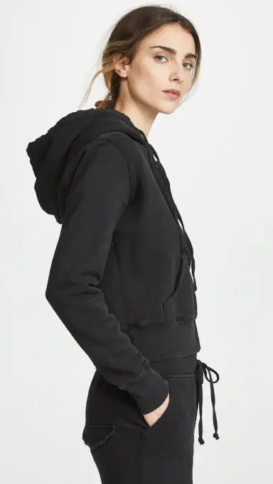 Nili Lotan Callie Zip Hoodie | Thumbnail 4 Nili Lotan Callie Zip Hoodie | Thumbnail 4