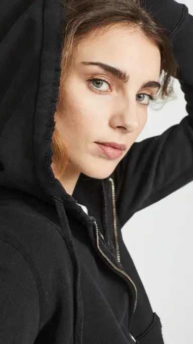 Nili Lotan Callie Zip Hoodie | Thumbnail 6 Nili Lotan Callie Zip Hoodie | Thumbnail 6