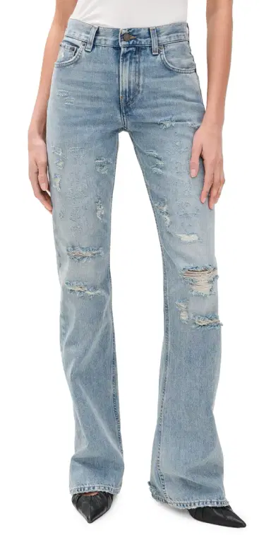 Haikure Flora Broken Celestial Jeans Broken Celestial | Thumbnail 1 Haikure Flora Broken Celestial Jeans Broken Celestial | Thumbnail 1