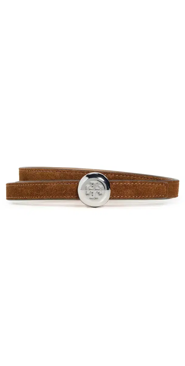 Tory Burch uede Romy Belt Caramel/Tiramisu