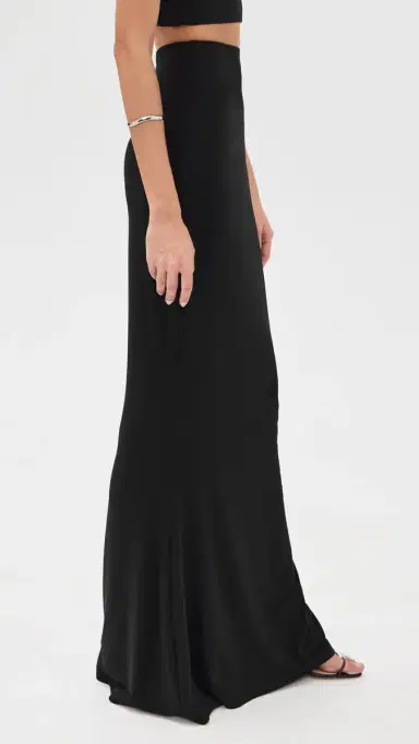 Norma Kamali Obie Long Skirt | Thumbnail 4
