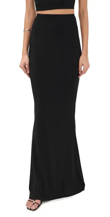 Norma Kamali Obie Long Skirt | Thumbnail 1