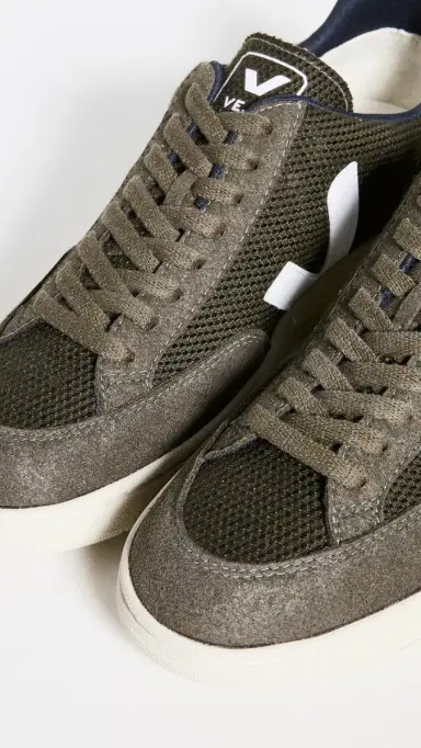 Veja V-12 Sneakers Olive/White | Thumbnail 4