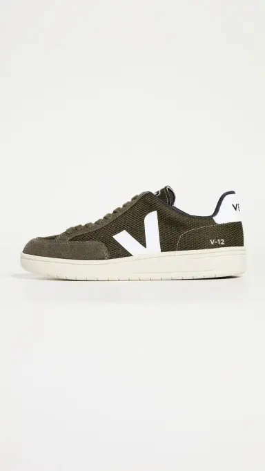 Veja V-12 Sneakers Olive/White | Thumbnail 6