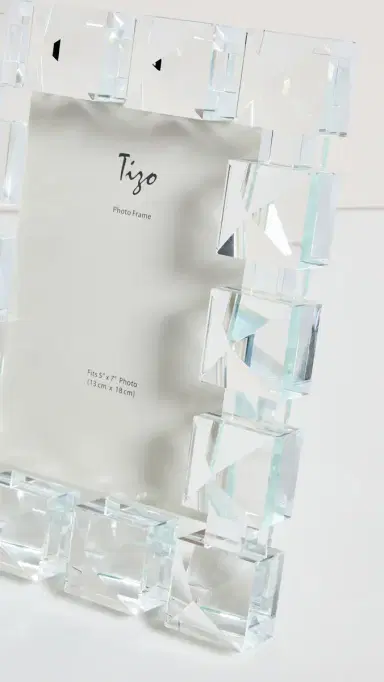 Tizo Design Clear Crystal Frame Diamonds 5x7 | Thumbnail 5