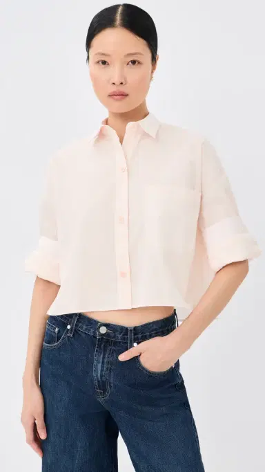 TWP Next Ex Button Down Sheer Pink | Thumbnail 2