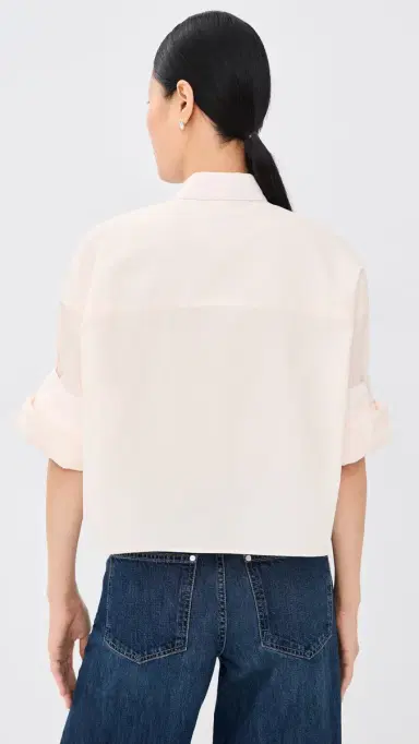 TWP Next Ex Button Down Sheer Pink | Thumbnail 3