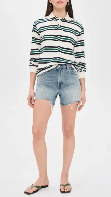 Levi's Ribcage Denim Shorts | Thumbnail 5