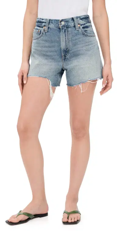 Levi's Ribcage Denim Shorts | Thumbnail 1