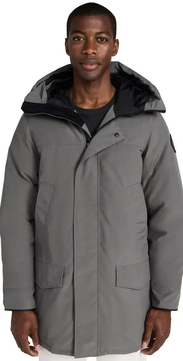Black Disc Langford Parka Coastal Grey-Gris cotier