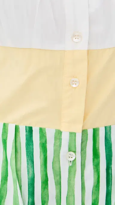 Rosie Assoulin Boogie Woogie Bugle Boy Dress Green | Thumbnail 6 Rosie Assoulin Boogie Woogie Bugle Boy Dress Green | Thumbnail 6