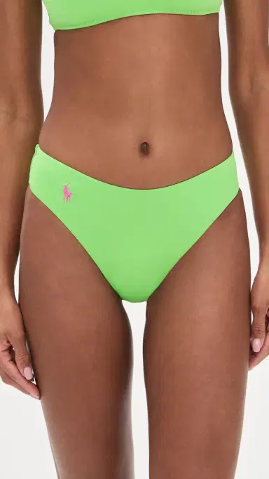 Polo Ralph Lauren Modern High eg Bikini Bottoms Riviera Green | Thumbnail 2